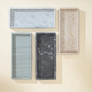 Rectangular Marble Styling Tray